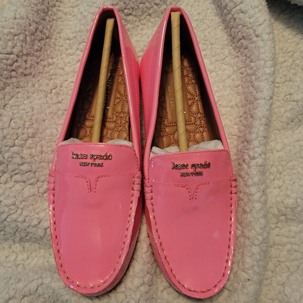 NWOT Pink Kate Spade Loafers💕